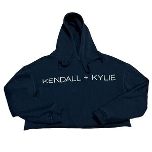 Kendall & Kylie Women's Cropped Sweatshirt Size S